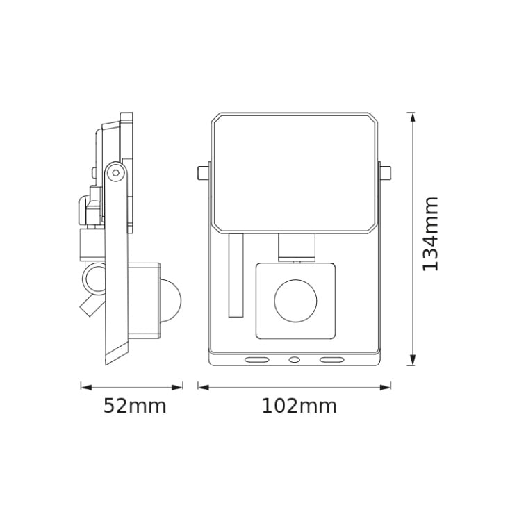 OSRAM LED Reflektor 10W sa PIR Senzorom 4000K - Reflektor sa senzorom