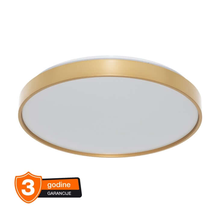 OSRAM LUXO Zlatna LED Plafonjera 24W 6500K | 4099854653360E - Led plafonjere