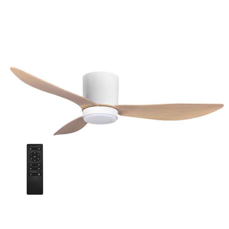 PROSTO Plafonski Ventilator 132cm sa LED Svetlom 40W Beli CFH5205L-3/40WH - Plafonski ventilatori