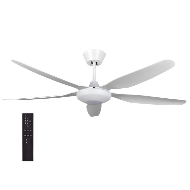 PROSTO Plafonski Ventilator 137cm 40W Beli sa Daljinskim CFB5404-5/40WH - Plafonski ventilatori