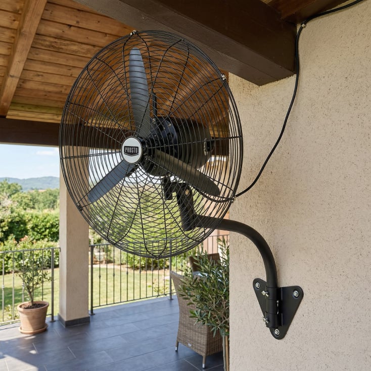 PROSTO Zidni Industrijski Ventilator 66 cm, 150W, 3 Brzine, Protok 155 m³/min - Ventilatori