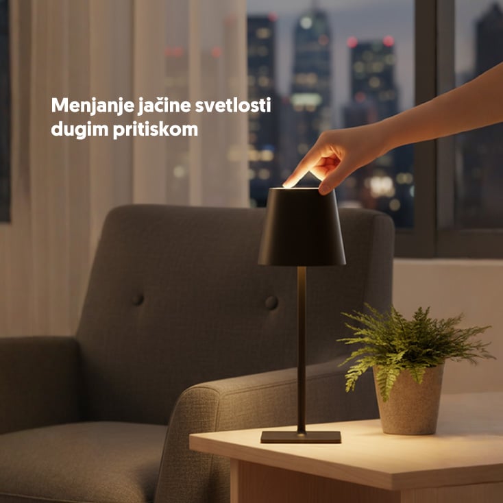 PROSTO stona punjiva LED lampa CCT - Dekorativna rasveta