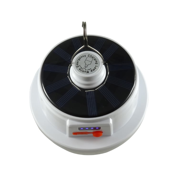 Prenosna Punjiva LED Lampa sa Kukom i Solarnim Panelom, 165 SMD plus COB, 166 g - Led lampe na baterije
