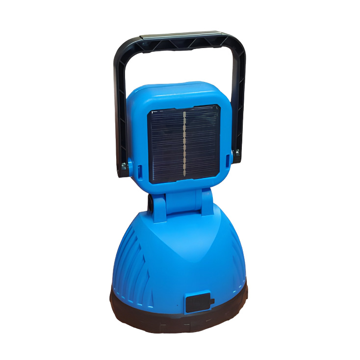 Prenosni Punjivi LED Reflektor sa Solarnim Panelom i Power Bank - Solarni reflektori