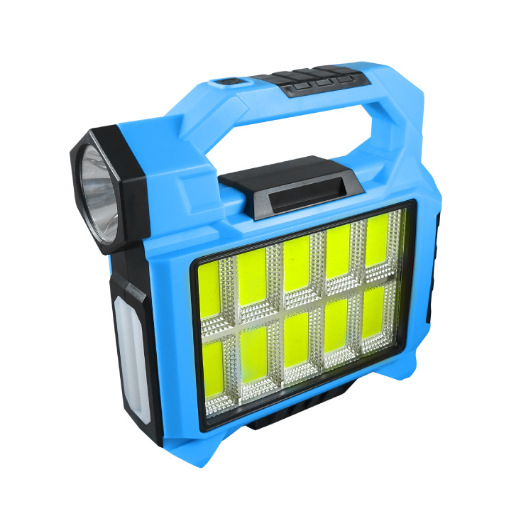 Punjiva LED Lampa 3 u 1 sa Solarnim Panelom, XPE plus SMD plus COB, Power Bank - Led lampe na baterije