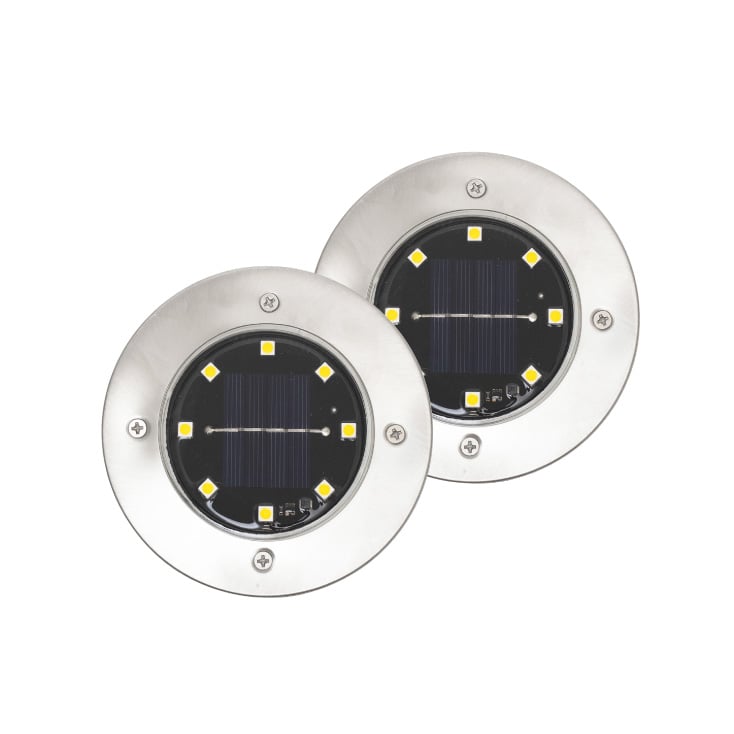 Solarna Baštenska Lampa (2kom) SOLAR2PK – Lako Postavljanje - Led spoljna rasveta