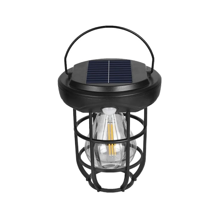Solarna LED lampa sa senzorom pokreta 1W filament topla bela - Led spoljna rasveta