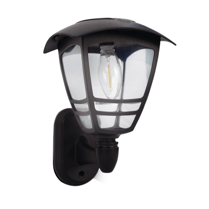 Solarna LED zidna lampa fenjer Modee ML-WS130, filament toplo bela 3200K - Led spoljna rasveta