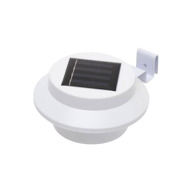 Solarna lampa za oluk i ogradu 3 LED topla bela HOME - Led spoljna rasveta