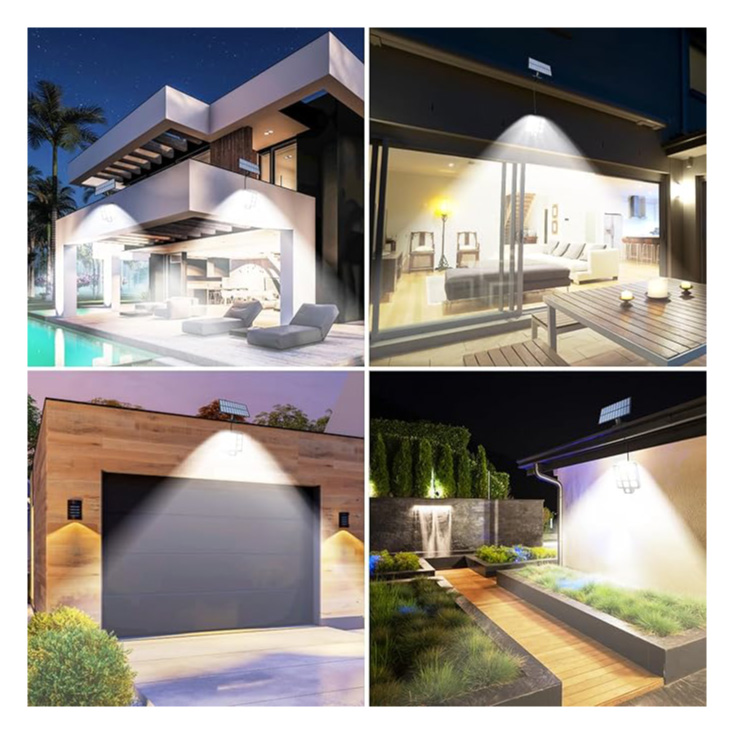 Solarni LED reflektor 30W 350lm sa PIR senzorom podesiv nagib - Led spoljna rasveta