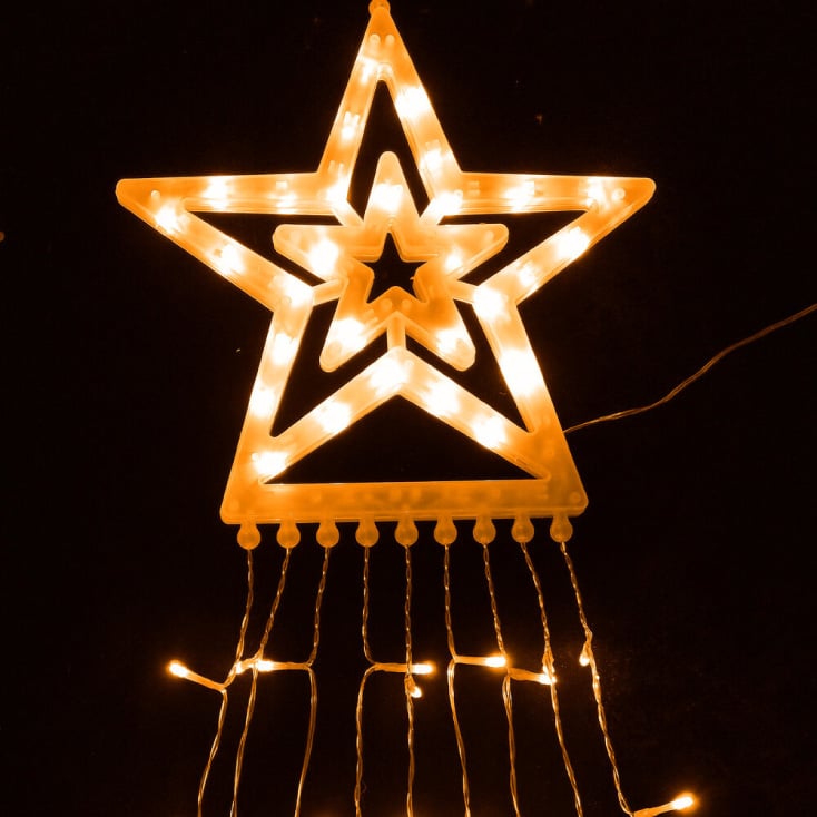 Svetleći LED niz sa 300 toplo belih dioda - Dekorativna rasveta