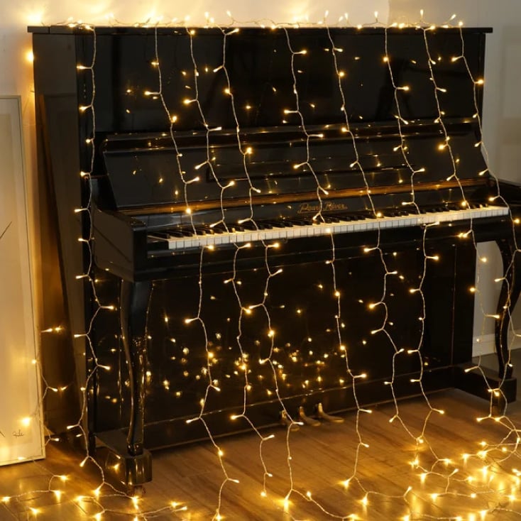 Svetleći niz sa 300 LED dioda toplo belih - Dekorativna rasveta