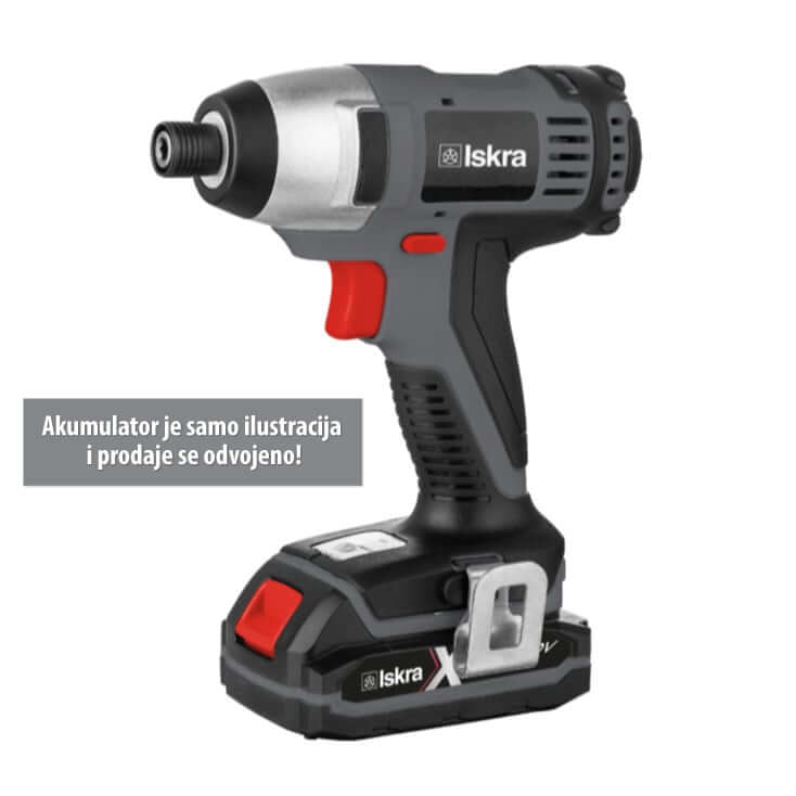 Udarni Odvijač 20V ISKRA IX-TW07 – Bez Žice, Maksimalna Sila - Šrafilice