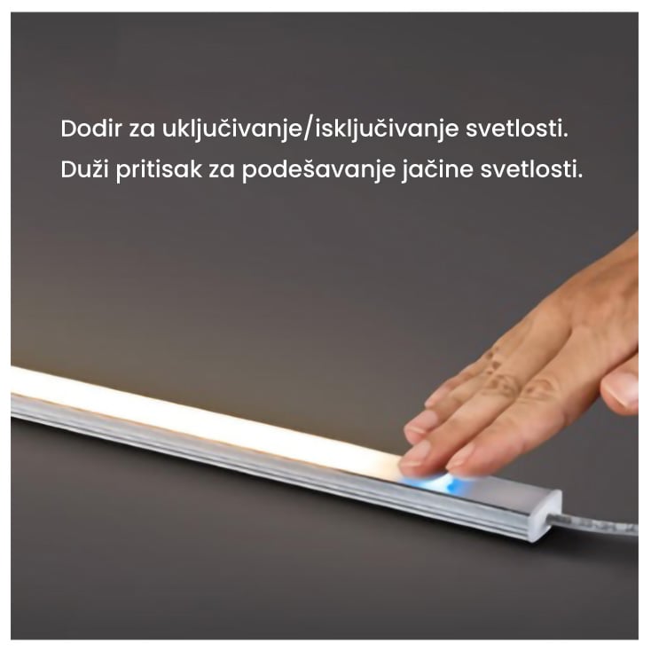 Ugradni prekidač LED traka – profil LTR-SW-ALP - Pribor za LED trake