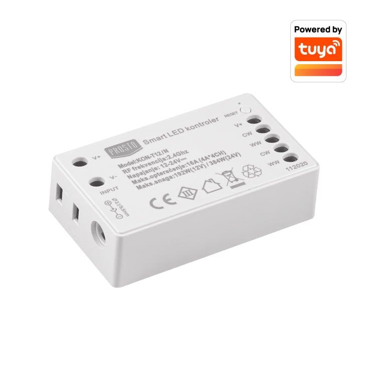 Wi-Fi Smart LED Kontroler CCT 192W | App Kontrola - Pribor za LED trake