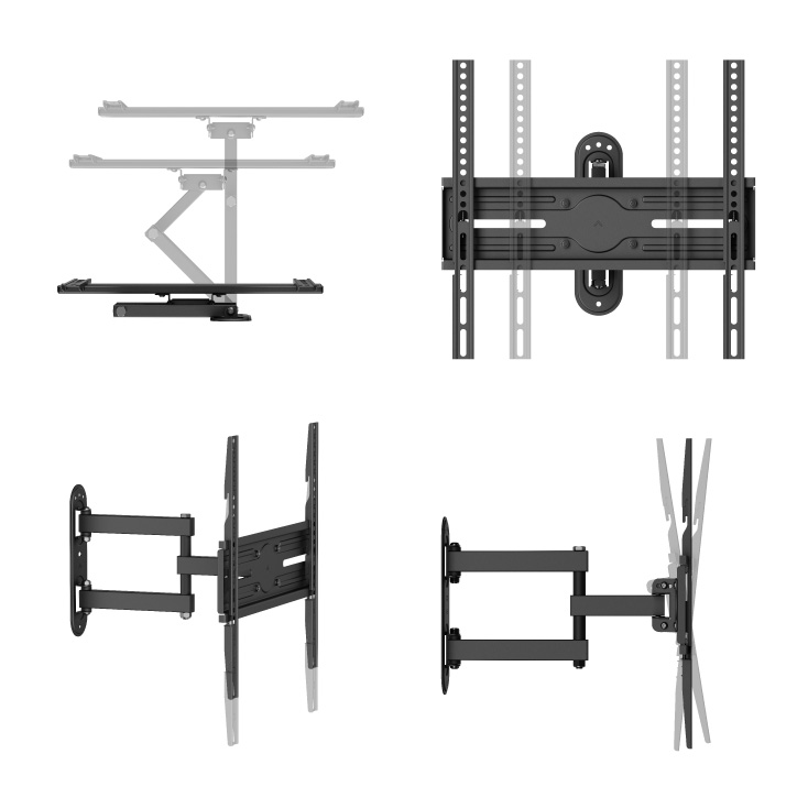 Zidni TV nosač, zglobni, od 32