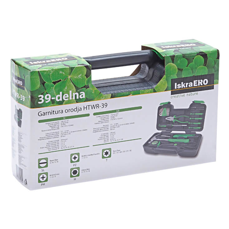 ISKRA ERO Set alata 39 kom | Komplet za dom - Ručni alat