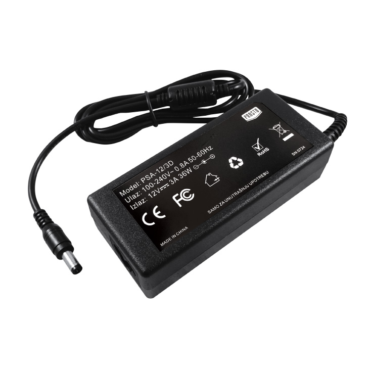 Ispravljač 12V-3A Plastika - Napajanje kamera za video nadzor