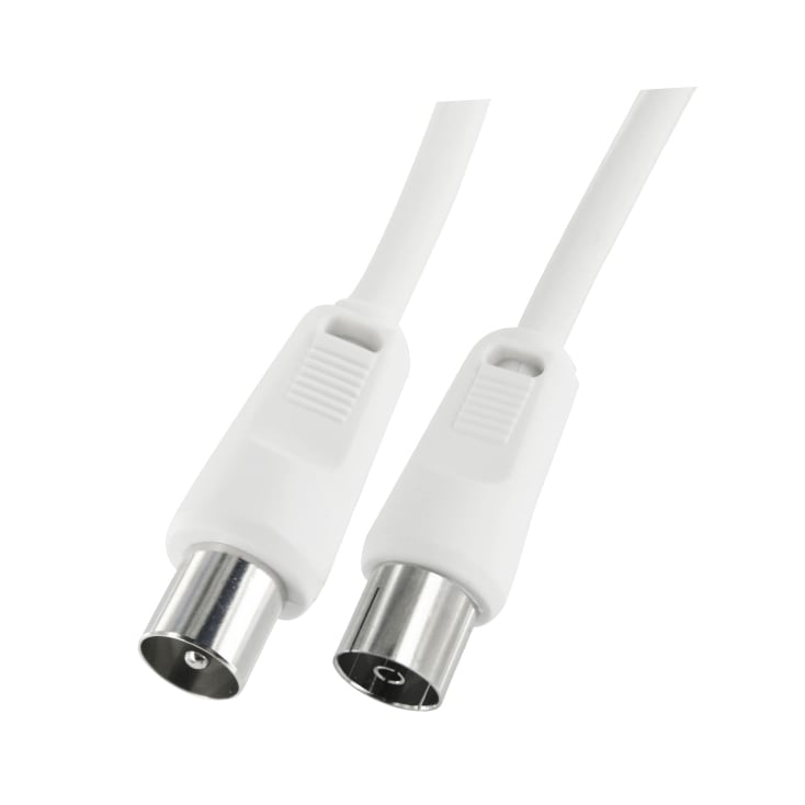 Antenski produžni koaksijalni kabl 1.5m beli RF1