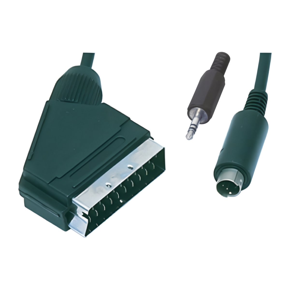 SCART kabl na S-Video i audio 3.5mm 10m crni SCART48/10