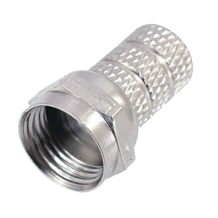 F konektor navrtni za RG6 metalni FF1 PRO