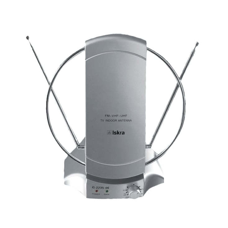 ISKRA sobna antena sa pojačalom UHF VHF FM G-2235-06