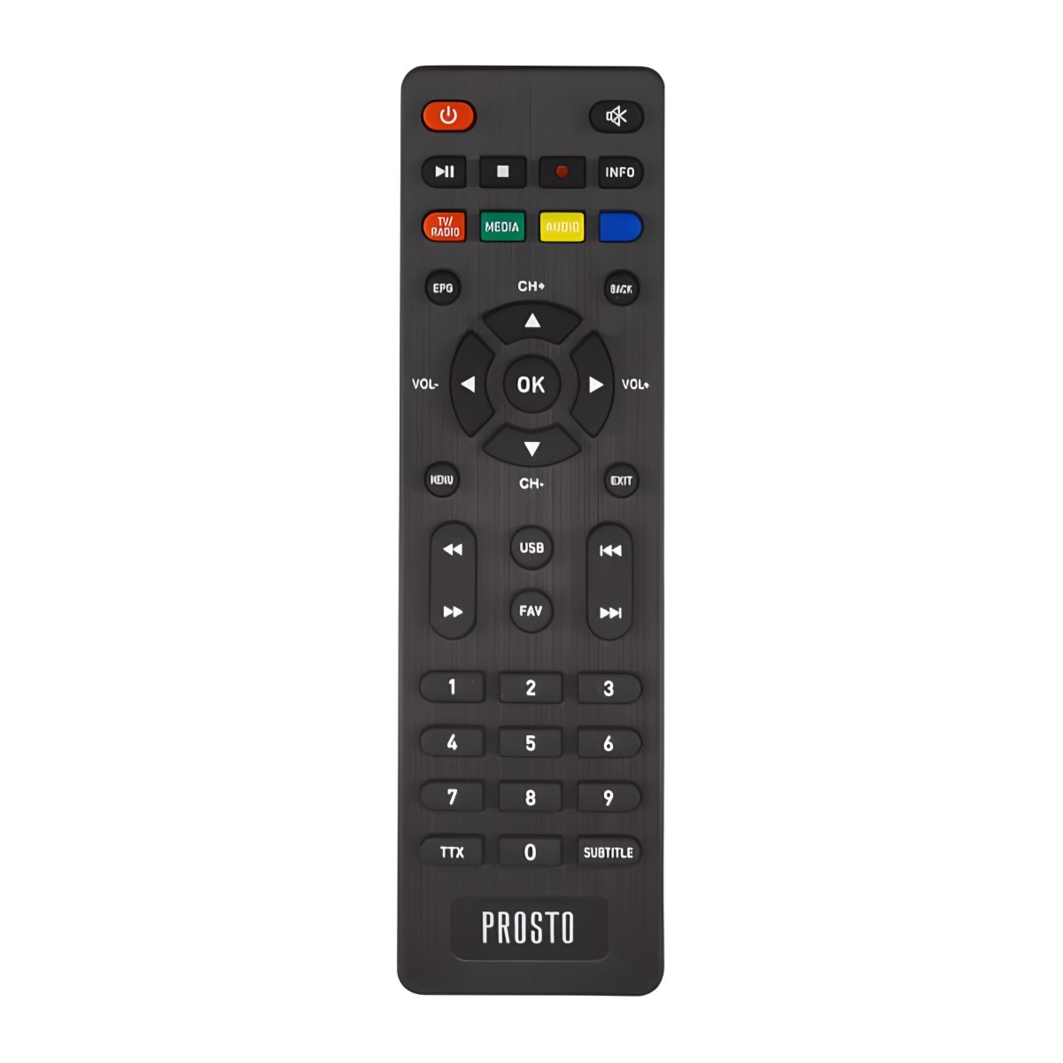 Zamenski daljinski upravljač za DVB-T2 risiver RT5455T2