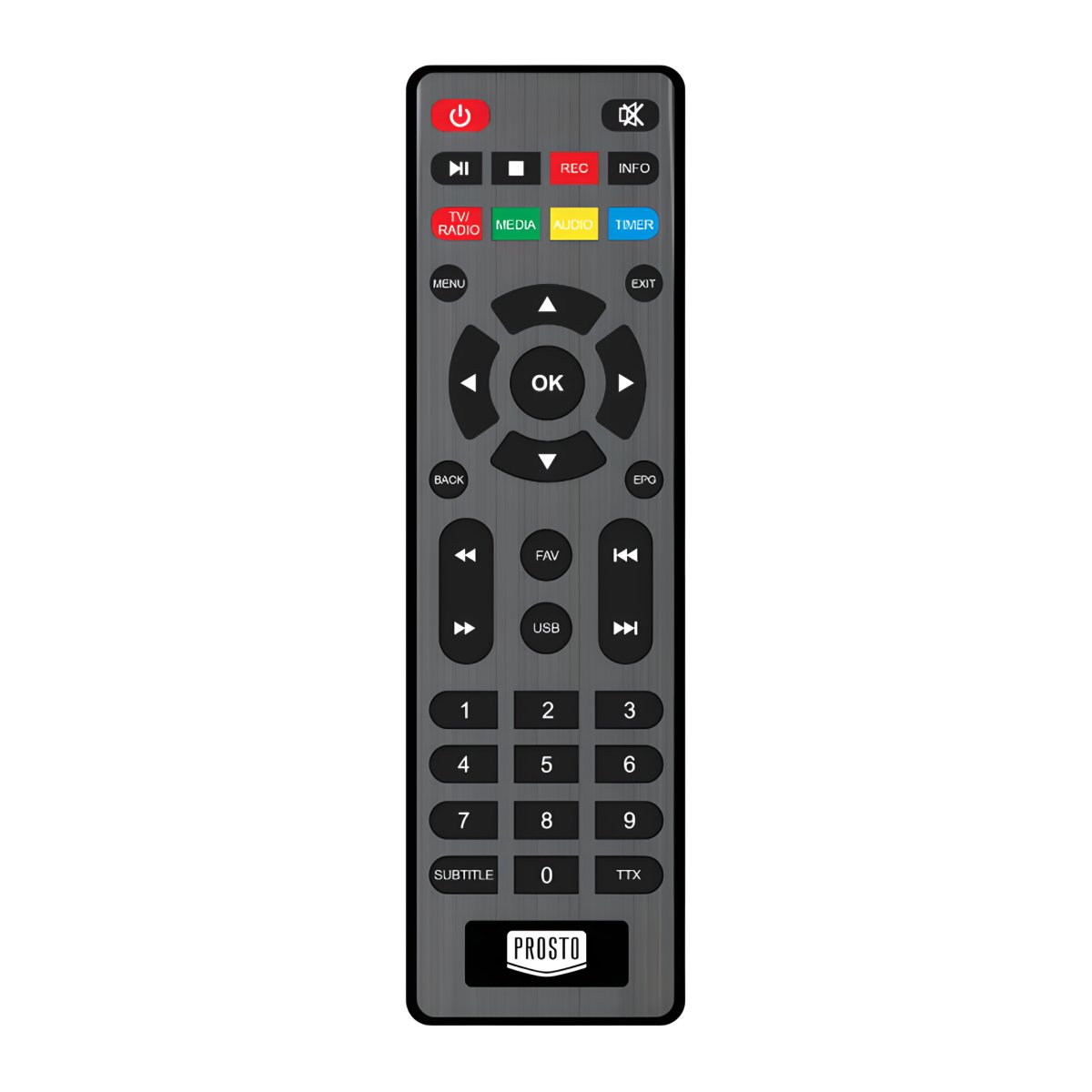 Zamenski daljinski upravljač za PROSTO DVBT402 risiver