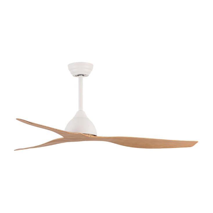 EUROLAMP plafonski ventilator sa svetlom DC 132cm svetlo drvo
