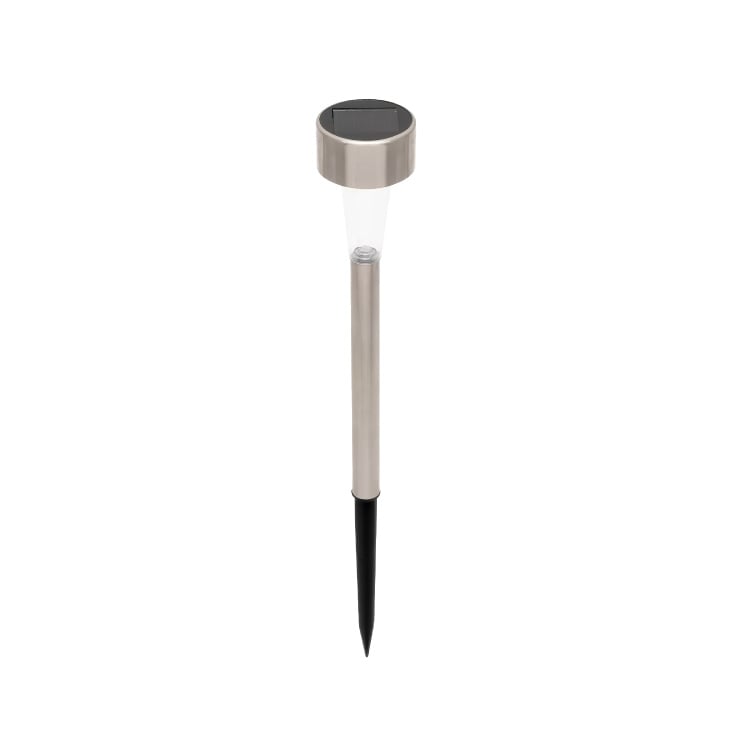 HOME solarna baštenska LED lampa metalna toplo bela ubadajuća MX843