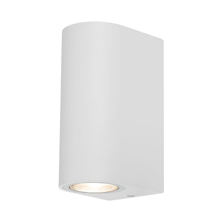 BRAYTRON zidna spoljna lampa GU10 bela aluminijum BG32-00220
