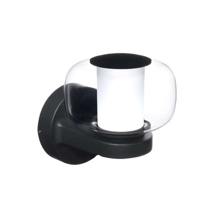 Spoljna zidna lampa GU10 IP65 crna vertikalna JM-5034