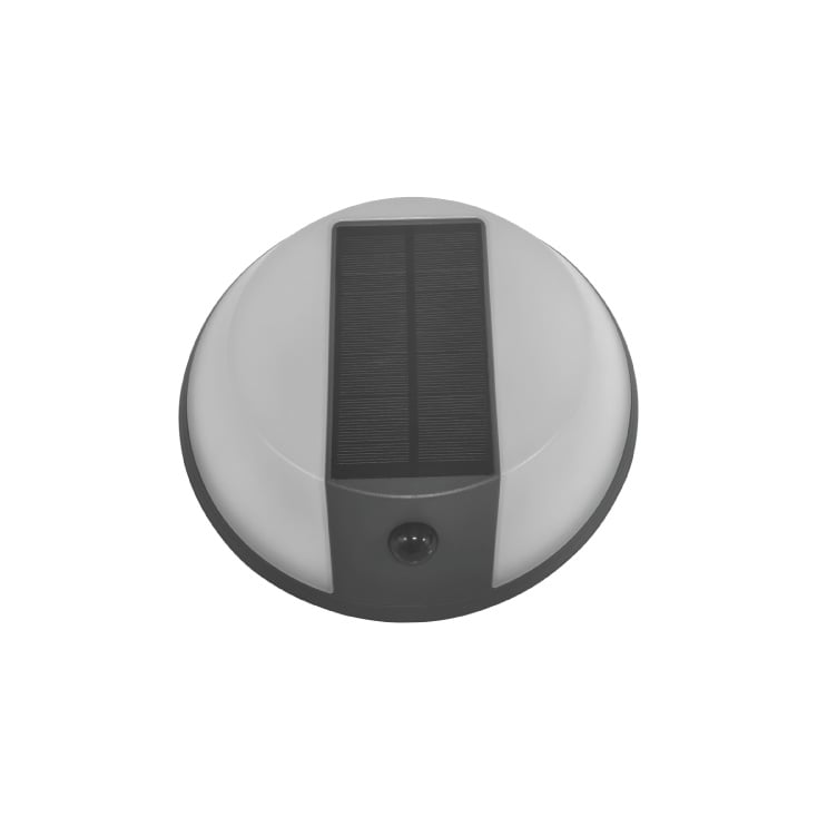 EUROLAMP okrugla solarna zidna lampa sa senzorom 5W 500lm