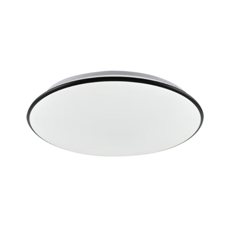 LED plafonjera 24 48W CCT daljinski bela crna VESTA663