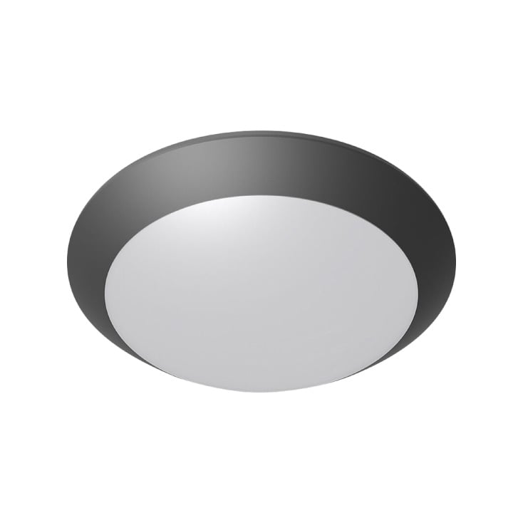 BRAYTRON LED plafonjera senzor E27 IP65 tamno siva BG37-30712