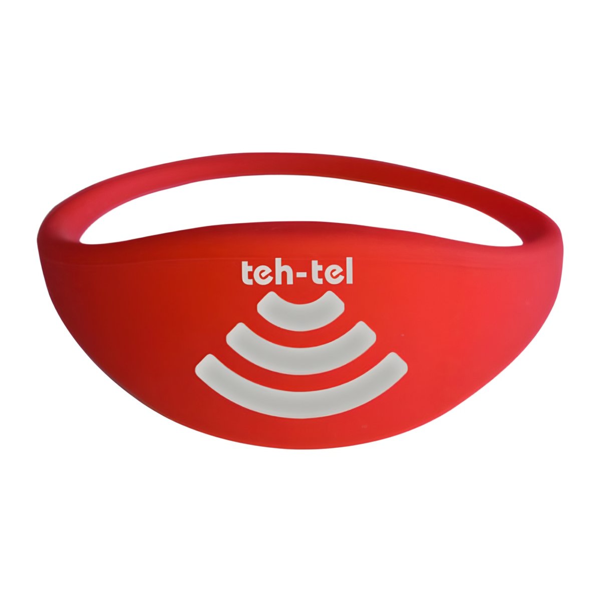 TEH-TEL T742 RFID narukvica 125 kHz crvena, silikonska, prečnik 67 mm