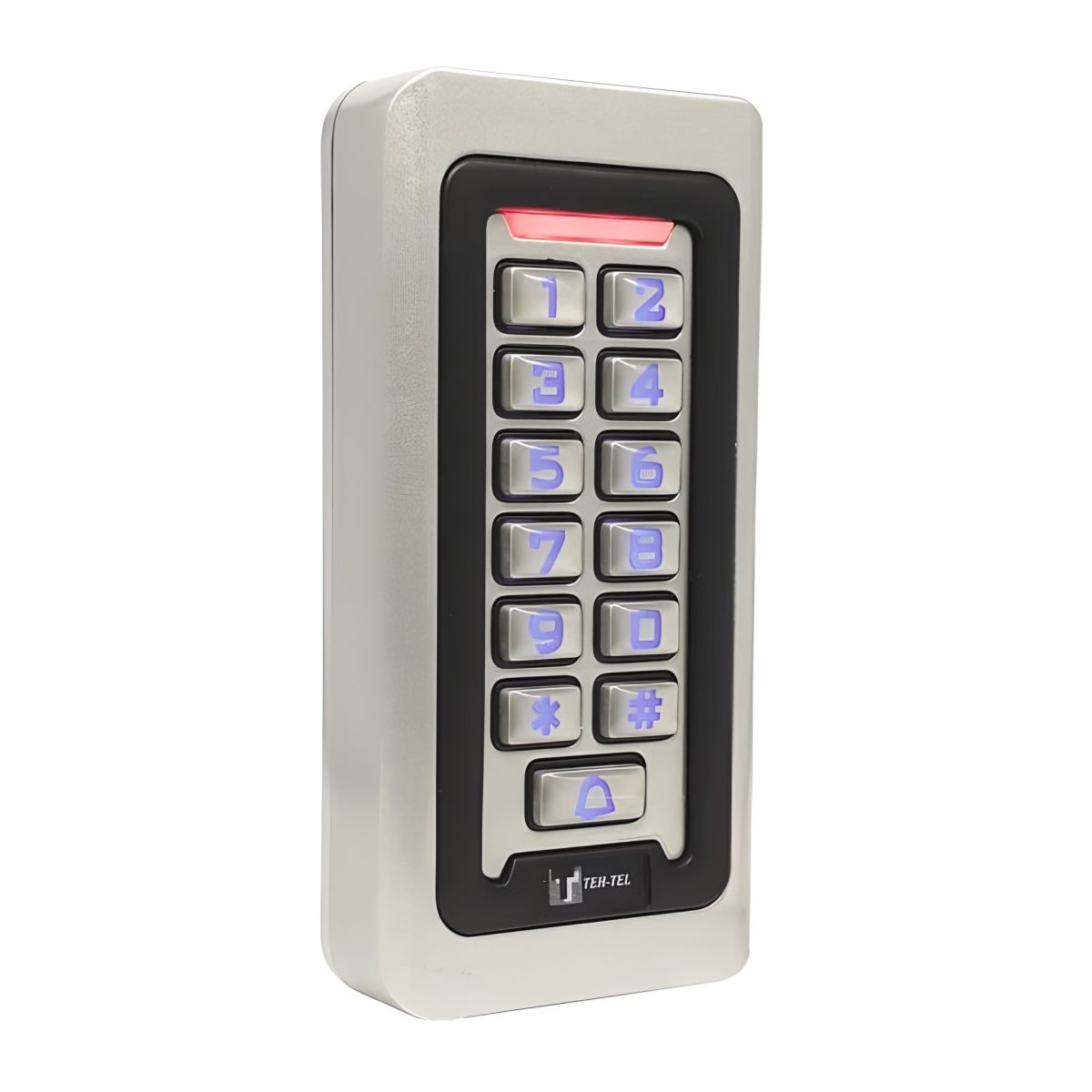 TEH-TEL T811 S602EM metalni kontroler sa silikonskom tastaturom 125 kHz, IP42, pakovanje 10 komada