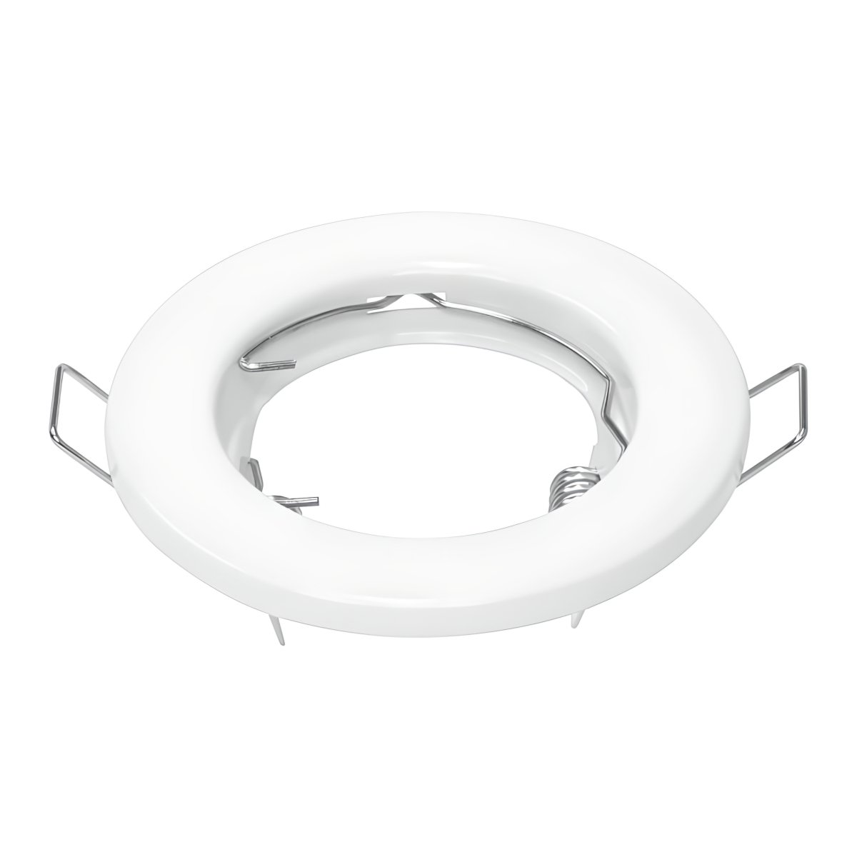 PROSTO R-S001/WH ugradna rozetna za GU10, bela, fiksna, otvor 65 mm