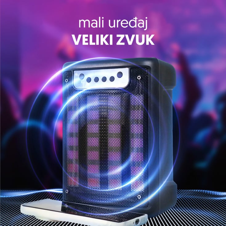 KTS-1902 Bluetooth zvučnik sa RGB svetlom