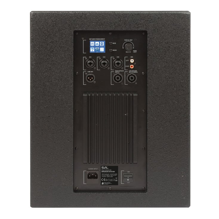 SAL PAS12W243S+ST aktivni audio sistem 800W
