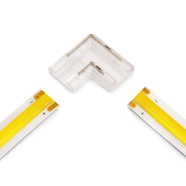 Prosto ugaona spojnica 90° za COB LED traku 8mm (LTR-UG-COB/8)
