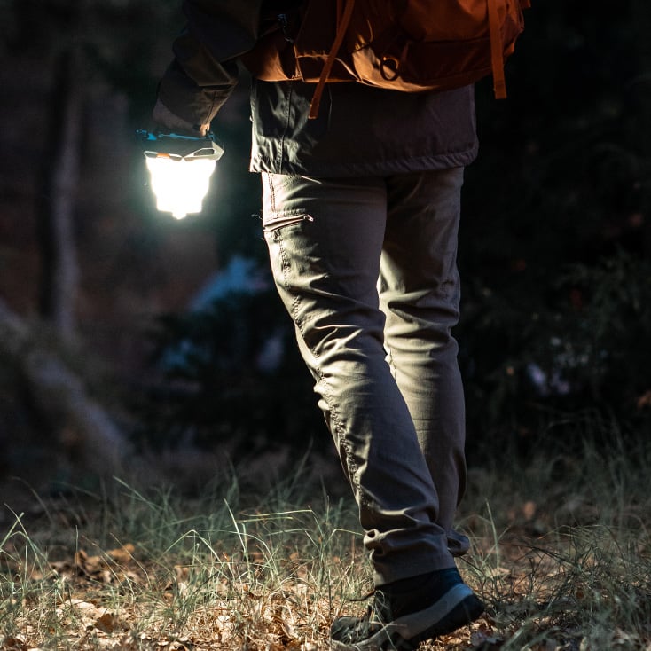 NEBO sklopiva kamp lampa 500 lm, 6 režima, IPX4 (NEB-LTN-1008-G)