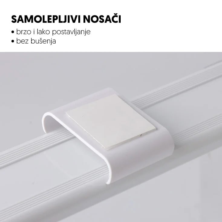 Punjiva LED lampa 80cm sa PIR senzorom pokreta, 3 boje svetla (NLC521-6D)