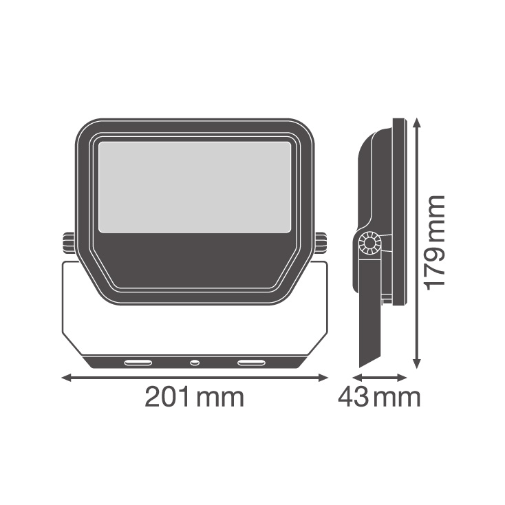 LEDVANCE LED reflektor 41W 6000lm IP66 hladno bela beli
