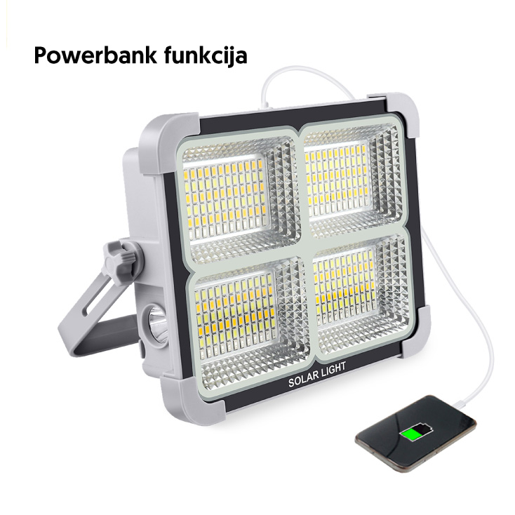 Prenosni punjivi LED reflektor 3CCT SMD IP66 sa postoljem 13501-11442