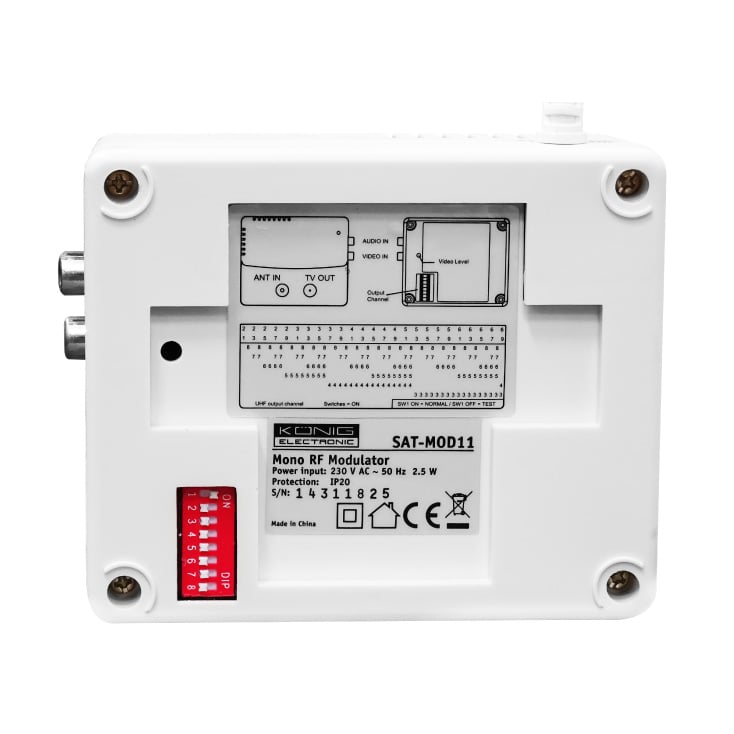 RF modulator AV na antenski signal SAT-MOD1
