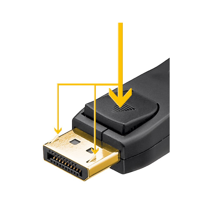 DisplayPort kabl 2m 4K pozlaćen W61712
