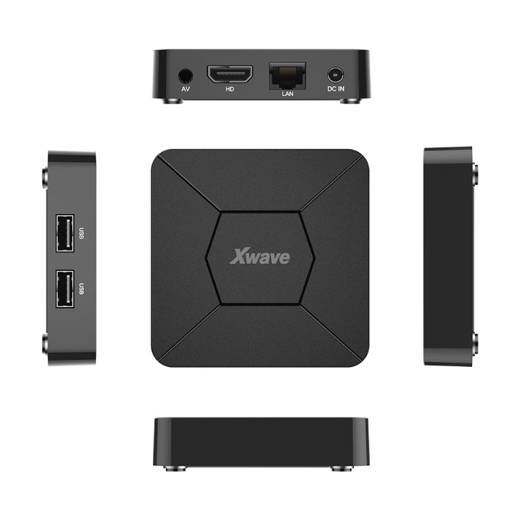 XWAVE Android Smart TV Box Q5 sa HDMI i LAN priključkom