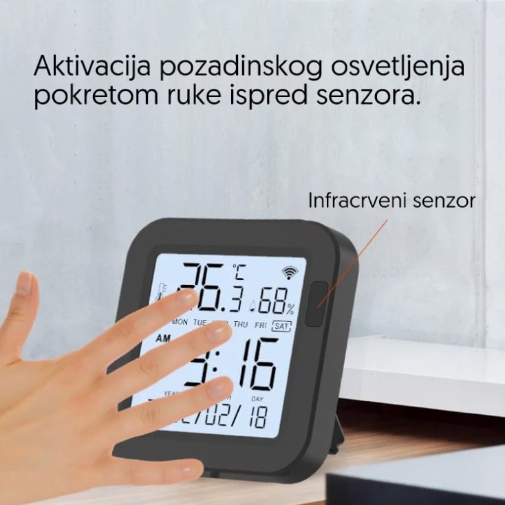 Smart Wi-Fi infracrveni univerzalni daljinski upravljač WFRC-IRTH10
