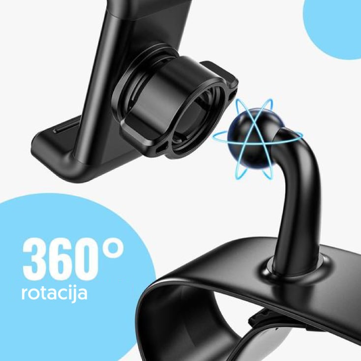 Auto držač za telefon kuglični zglob 4-7 inča LP189